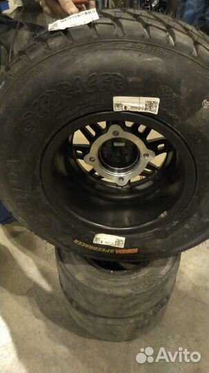 Комплект колес для brp 25/12 speedracer + itp 216