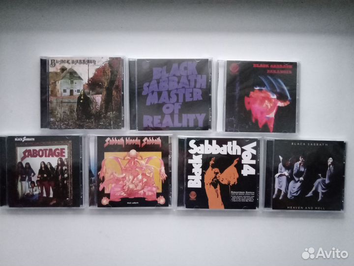 CD Black Sabbath в ассортименте
