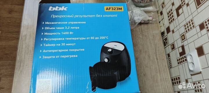 Аэрогриль BBK AF323M