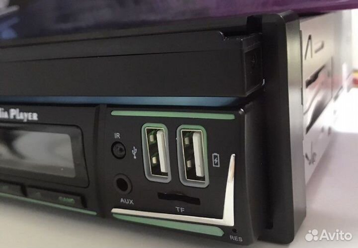 Магнитола Pioneer.ok 733 с выдвижным экраном