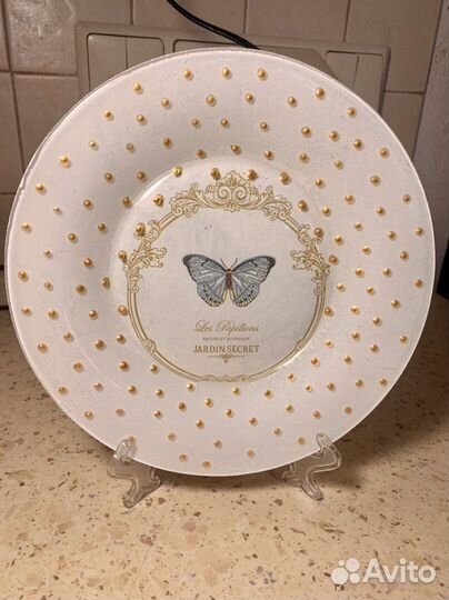 Тарелка ручной работы