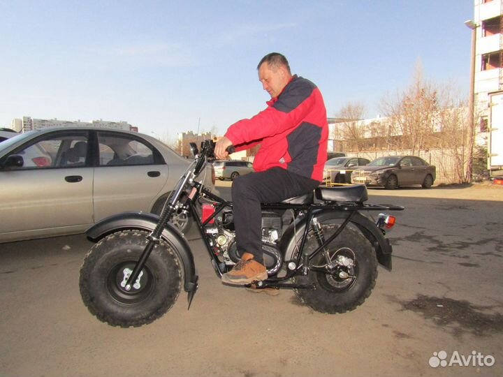 Мотоцикл Скаут 4 8Е с автоматическим сцеплением