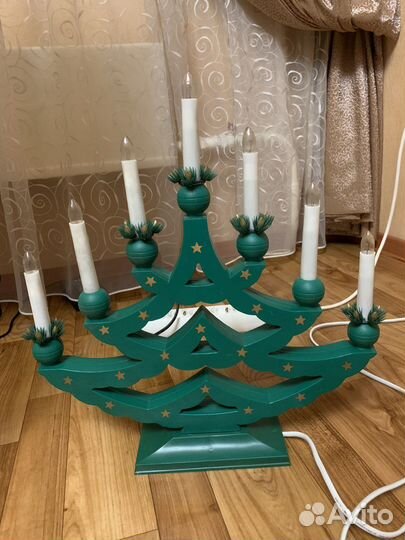 Елка Подсвечник Ночник Светильник Украшения