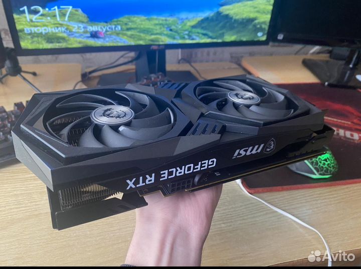 Видеокарта 3050 msi