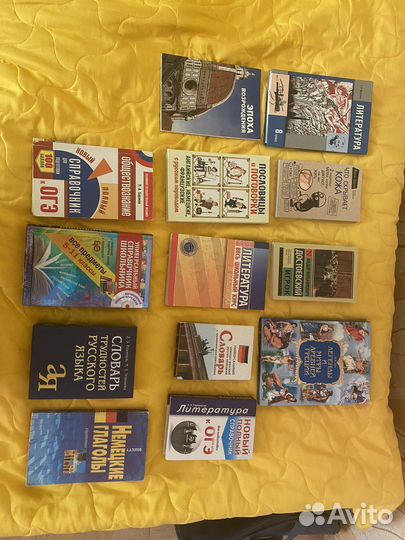 Книги: огэ, словари, чехов