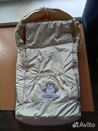 Зимний конверт в коляску