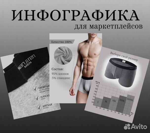 Продающая инфографика для маркетплейсов
