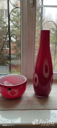 Немецкая ваза ручной работы - Leonardo