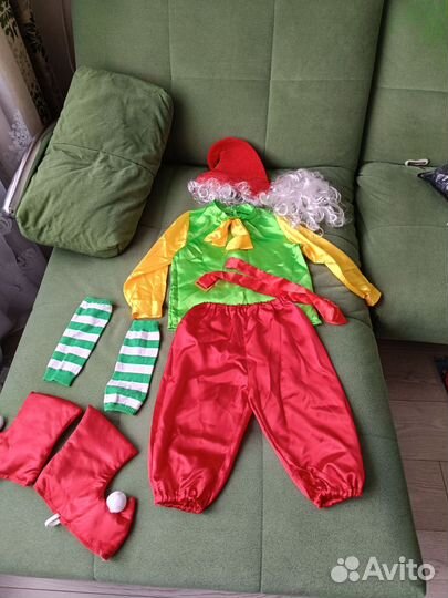 Карнавальный костюм гномика на мальчика