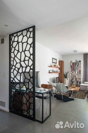 Резные перегородки, Зонирование, Резные потолки