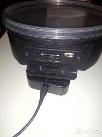 Светомузыкальная система блютуз + караоке с микроф