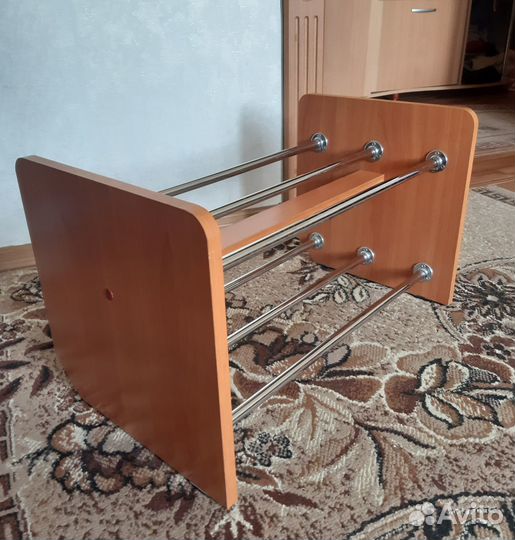 Полка для обуви деревянная