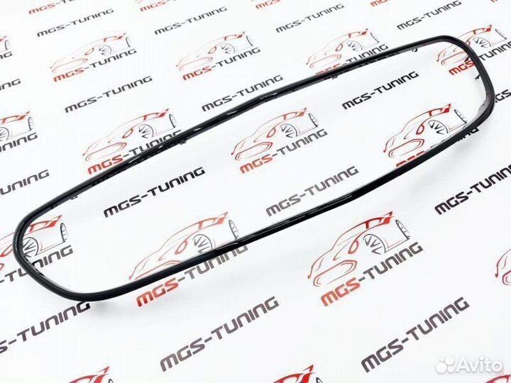 Обод решетки черный W212 рест E-class AMG пакет