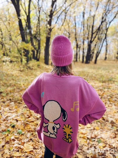 Вязаная Шапка из ангоры