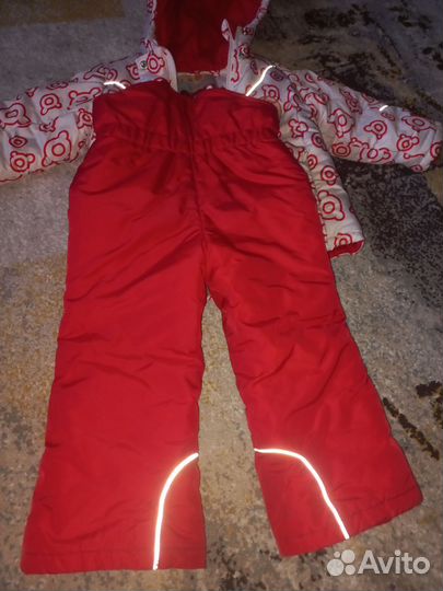 Зимний комбинезон для девочки 110