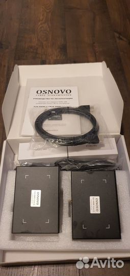 Osnovo приемники-передатчики hdmi USB и ик сигнала