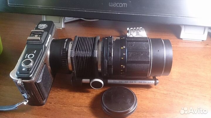 Макро-объектив 135мм на рельсах Novoflex (Germany)