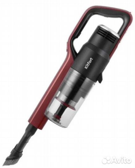 Пылесос Kitfort KT-561 черный/красный