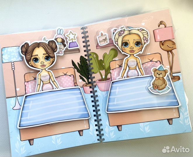 Кукольный домик на липучках