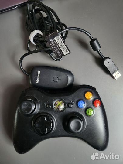 Джойстик xbox 360 беспроводной для пк