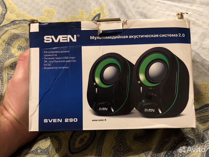 Компьютерные колонки sven