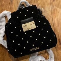 Рюкзак бархатный Guess стразы сваровски оригинал