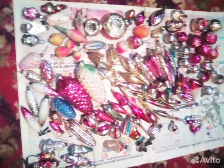 Елочные игрушки СССР