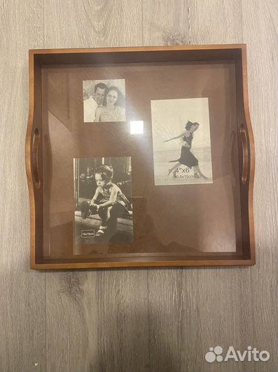 Поднос сервировочный с фото любимых