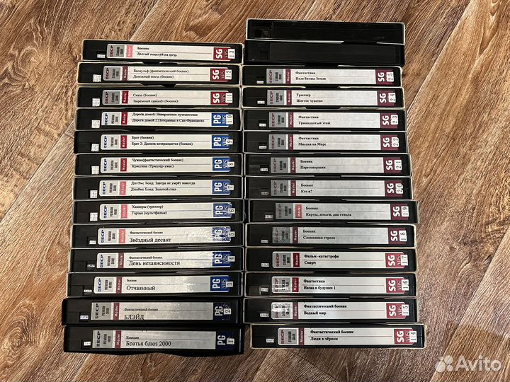 Видеокассеты vhs с фильмами