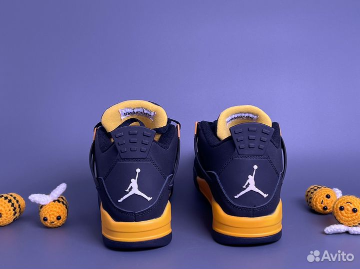 Nike Air Jordan 4 Retro Yellow Thunder Билайн