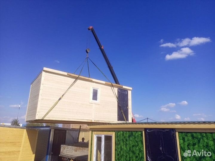 Бытовка и хозблок с окнами и дверями