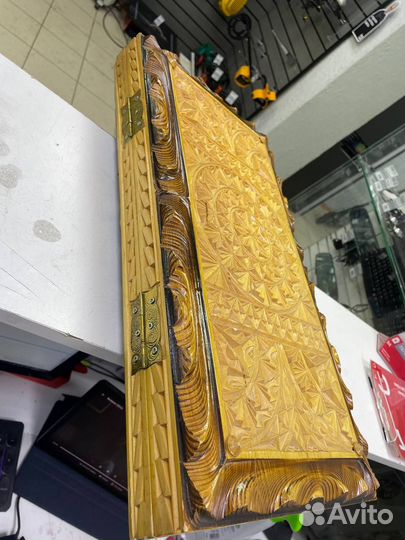 Нарды резные ручной работы ганеша