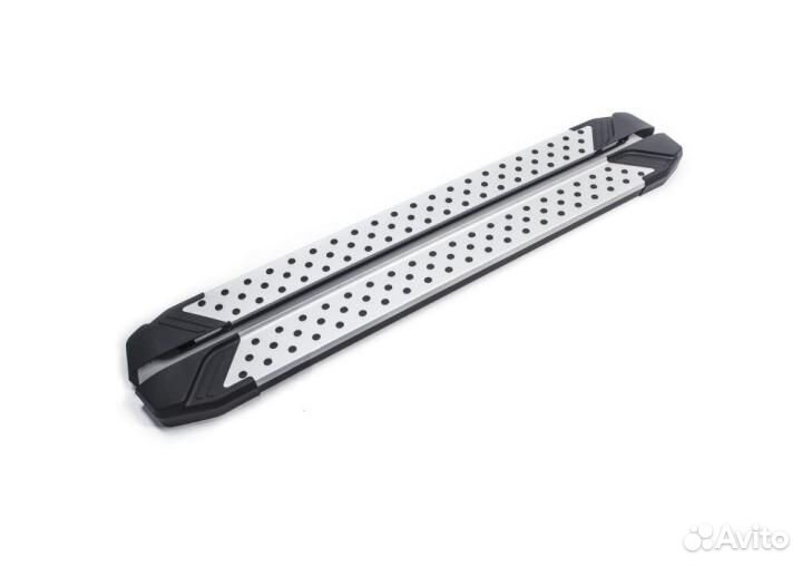 Пороги Подножки Volkswagen Touareg 2003- Bmw-Style