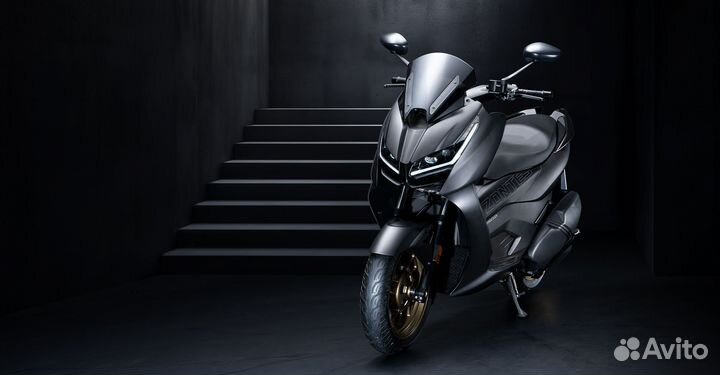 Макси-скутер Zontes ZT350-D matte-black новый