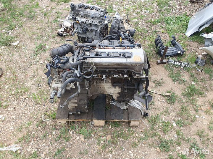 Toyota Corolla 120 двигатель 4zzfe