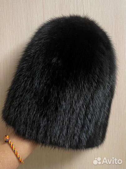 Шапка норковая