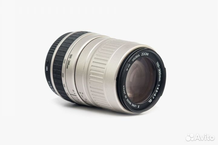 Sigma zoom 100-300mm f4.5-6.7 DL байонет Pentax