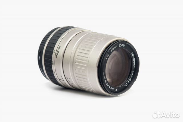 Sigma zoom 100-300mm f4.5-6.7 DL байонет Pentax