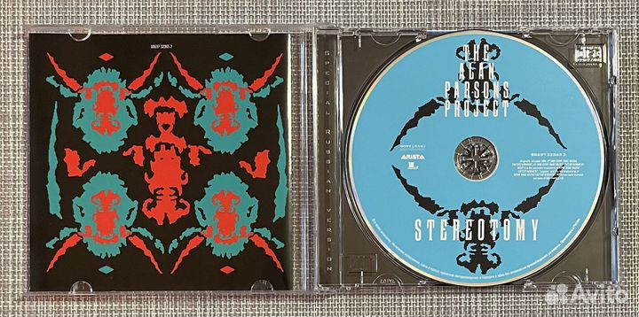 The Alan Parsons Project - Stereotomy CD Rus