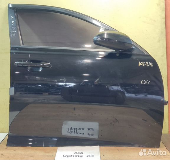 Дверь передняя Rh Kia K5 Optima, рестайлинг, 2016г