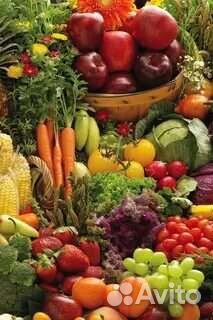 Продавец овощи фрукты