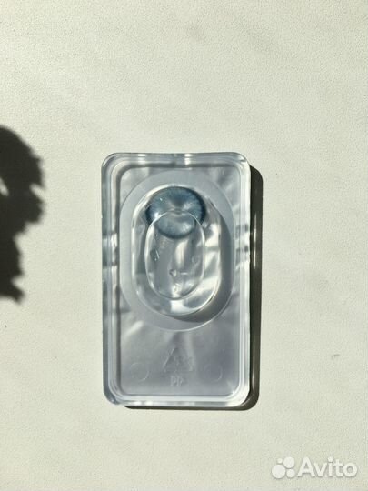 Раствор для обработки линз + голубая линза