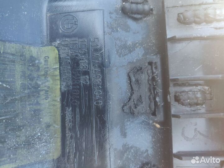 Пластик багажника BMW X6 E71