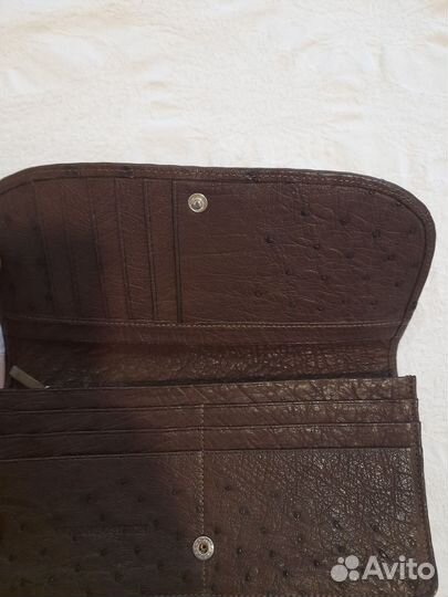 Кошелек женский и обложка на паспорт, кожа