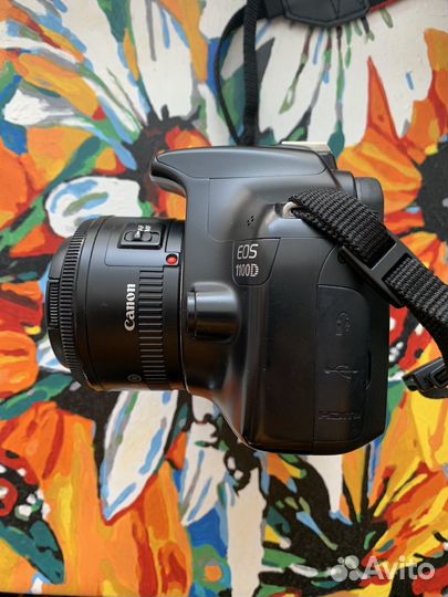 Зеркальный фотоаппарат canon eos 1100d