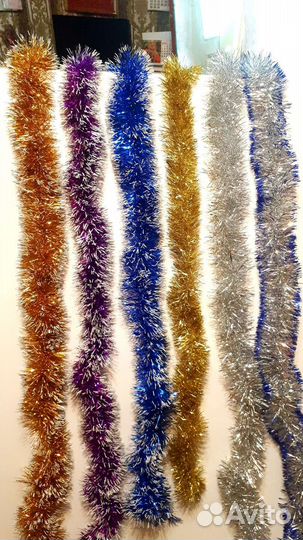 Мишура новогодняя