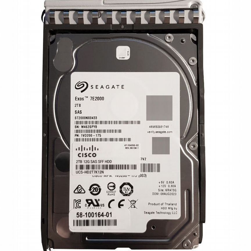 [UCS-HD2T7K12N] Жесткий Диск Cisco 2tb Sas 2,5" Ucs-Hd2t7k12n
