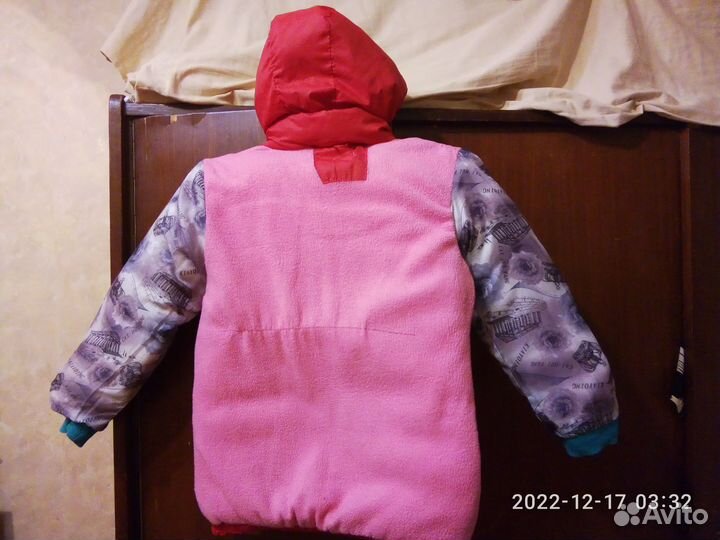 Пуховик Зимний для Девочки, размер 104