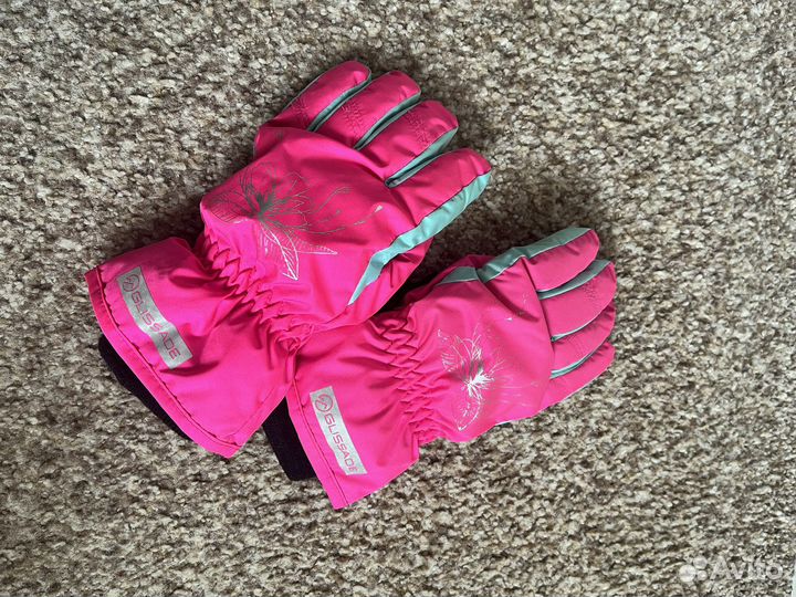 Зимние горнолыжные перчатки glissade