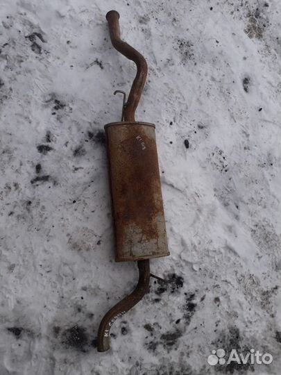 Глушитель kalina седан